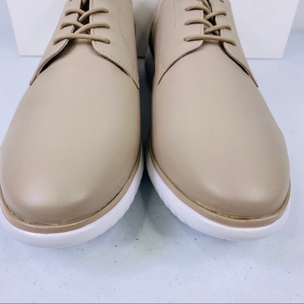 CALVIN Klein Teodor Soft Tumbled Leather Sneakers - Picture 5 of 12
